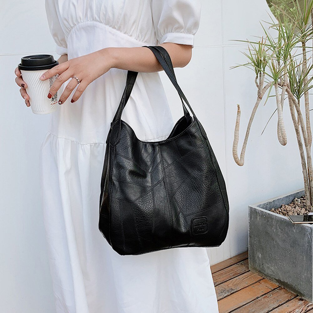 PU Leather Phone Bag with Minimalist Detail
