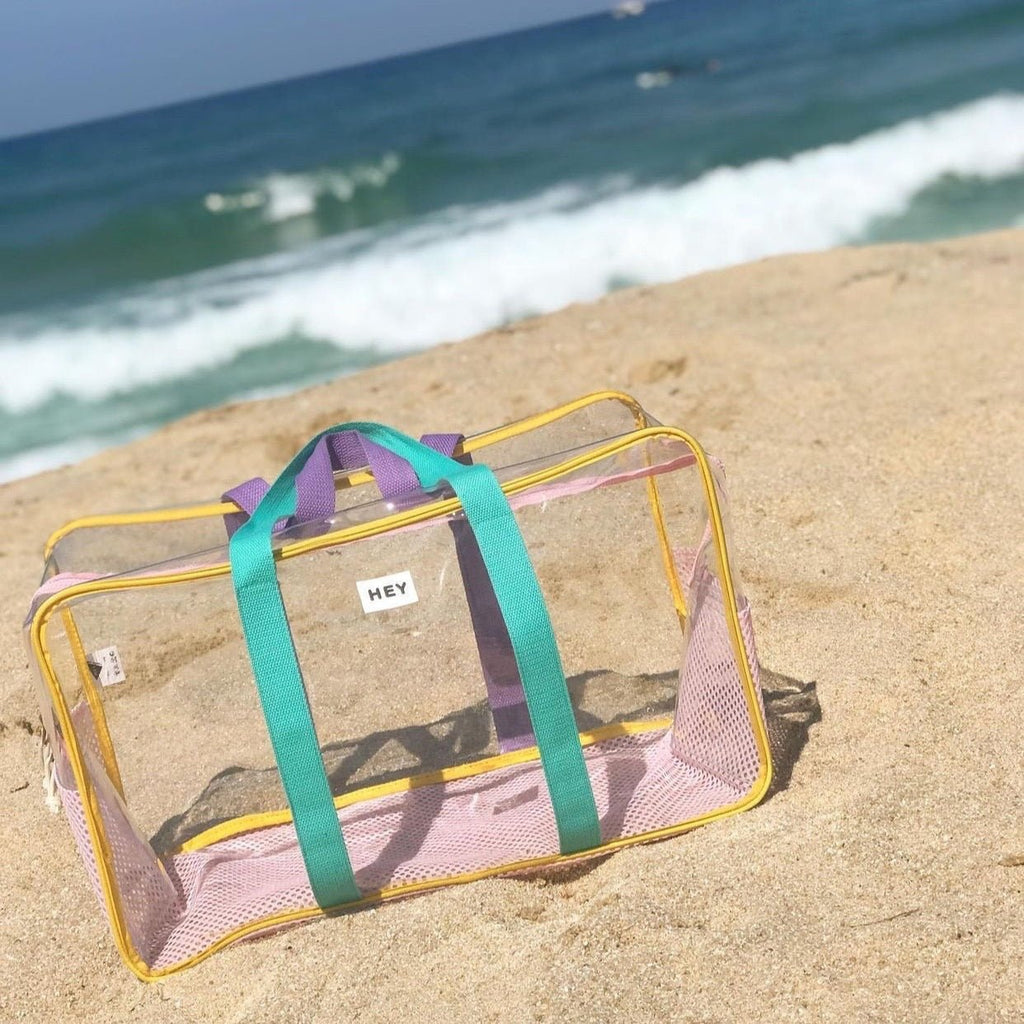 Transparent Messenger Bag in PVC