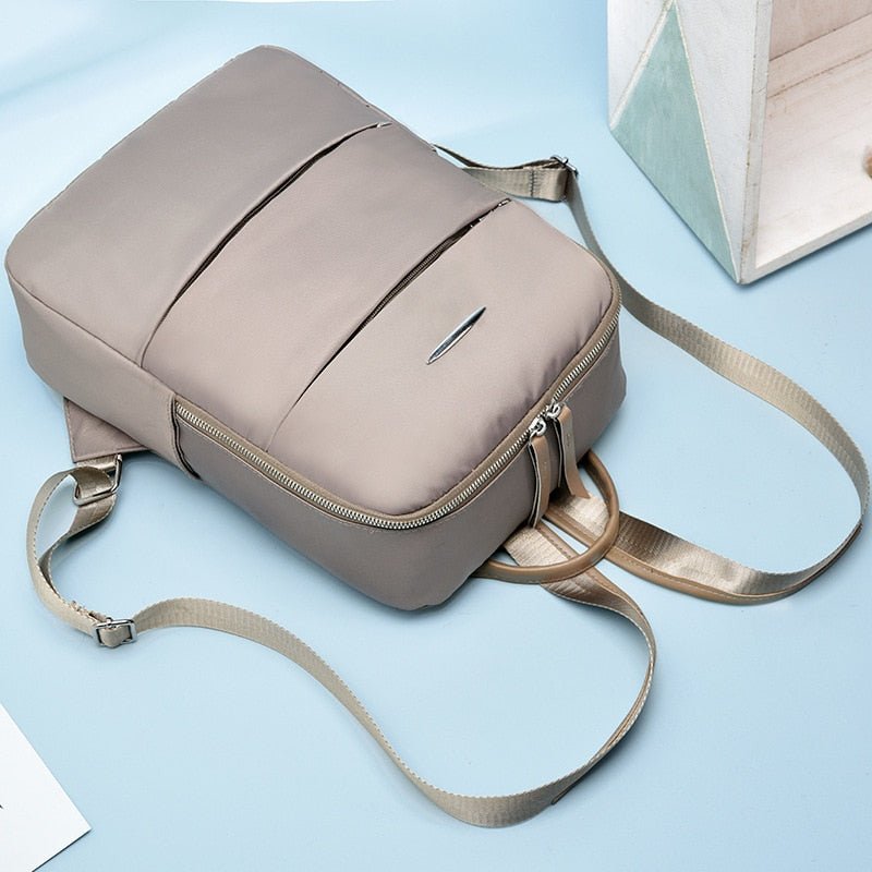Round Oxford Cloth Backpack