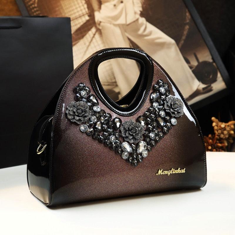 Genuine Leather Phone Bag with Urban Detail
