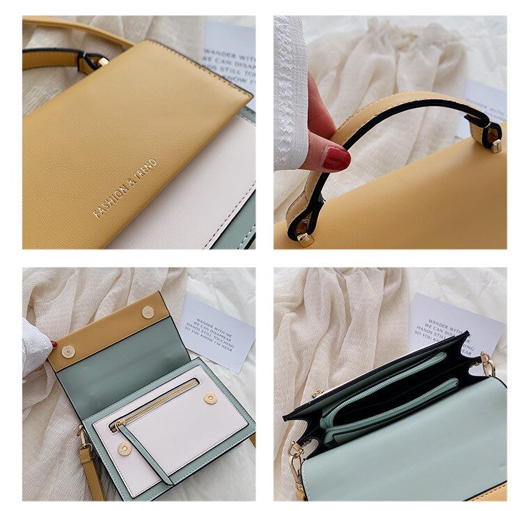 Modern Leather Tote Bag