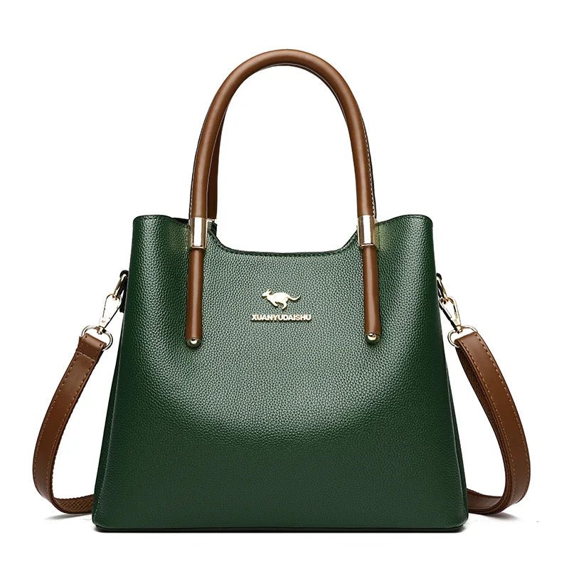 Leather Phone Bag with Practical Detail