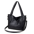 Structured Leather Tote Bag