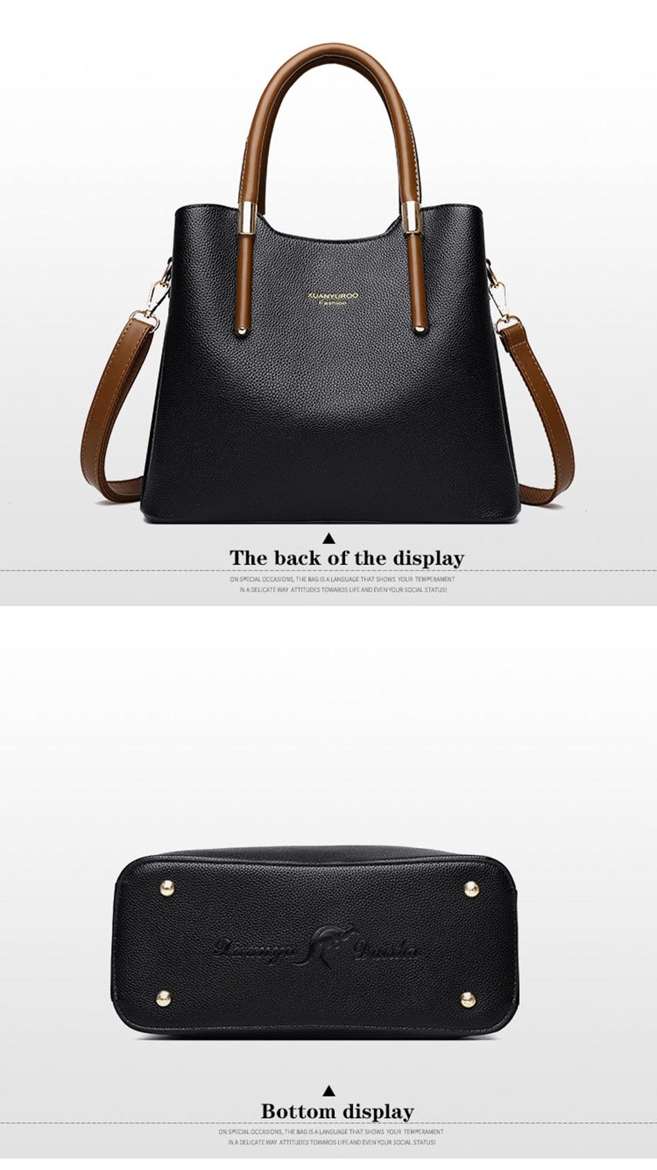 Leather Phone Bag with Practical Detail