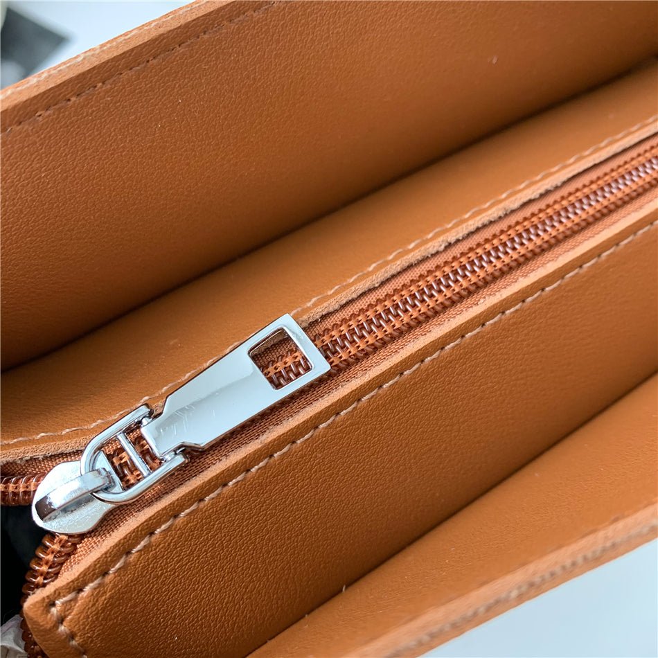Leather Handbag with Refined Detail