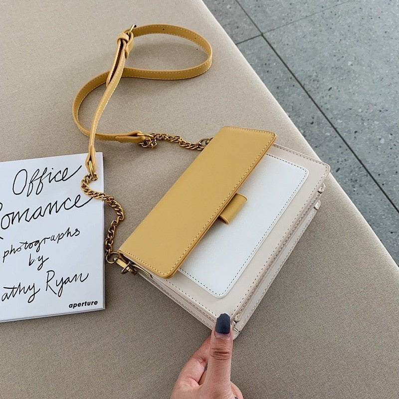 Monogram Leather Crossbody Bag