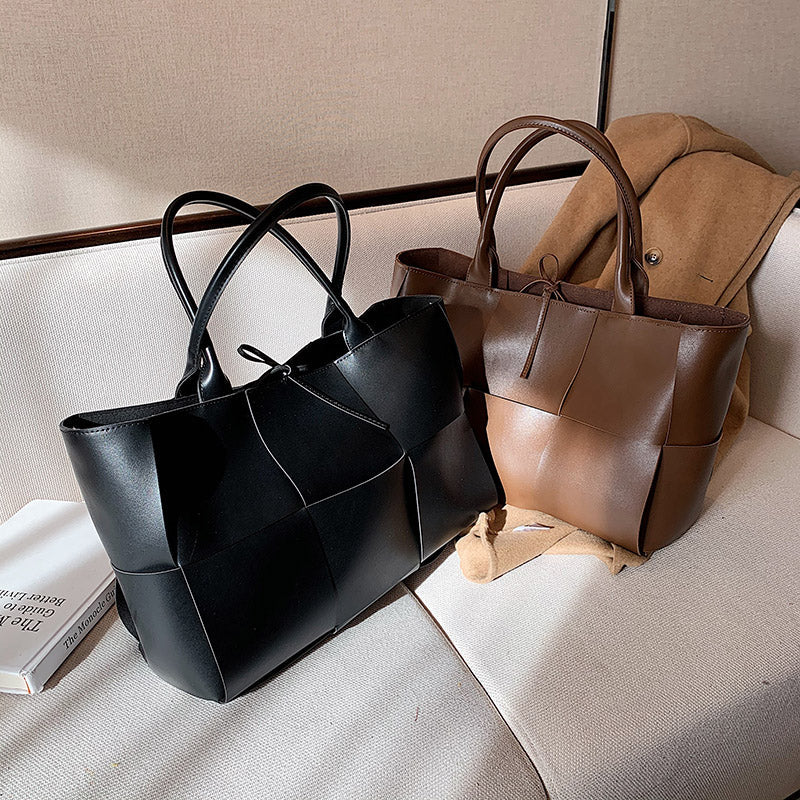 Timeless Tote Bag in PU Leather