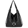 Refined Leather Messenger Bag