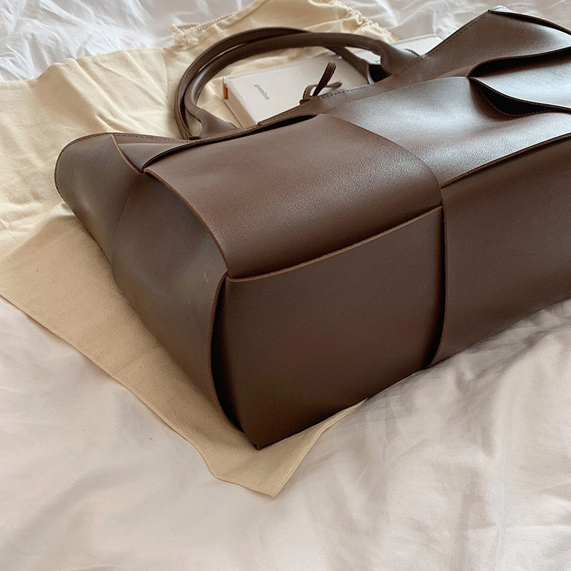 Timeless Tote Bag in PU Leather