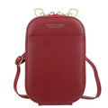 Quilted PU Leather Purse