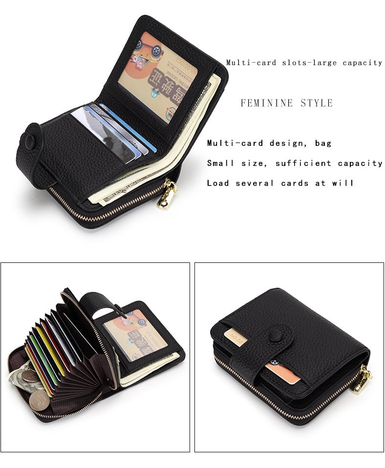 Statement Genuine Leather Wallet