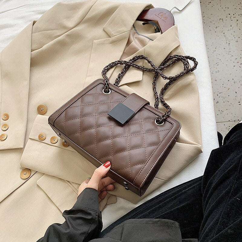 Contemporary PU Leather Phone Bag