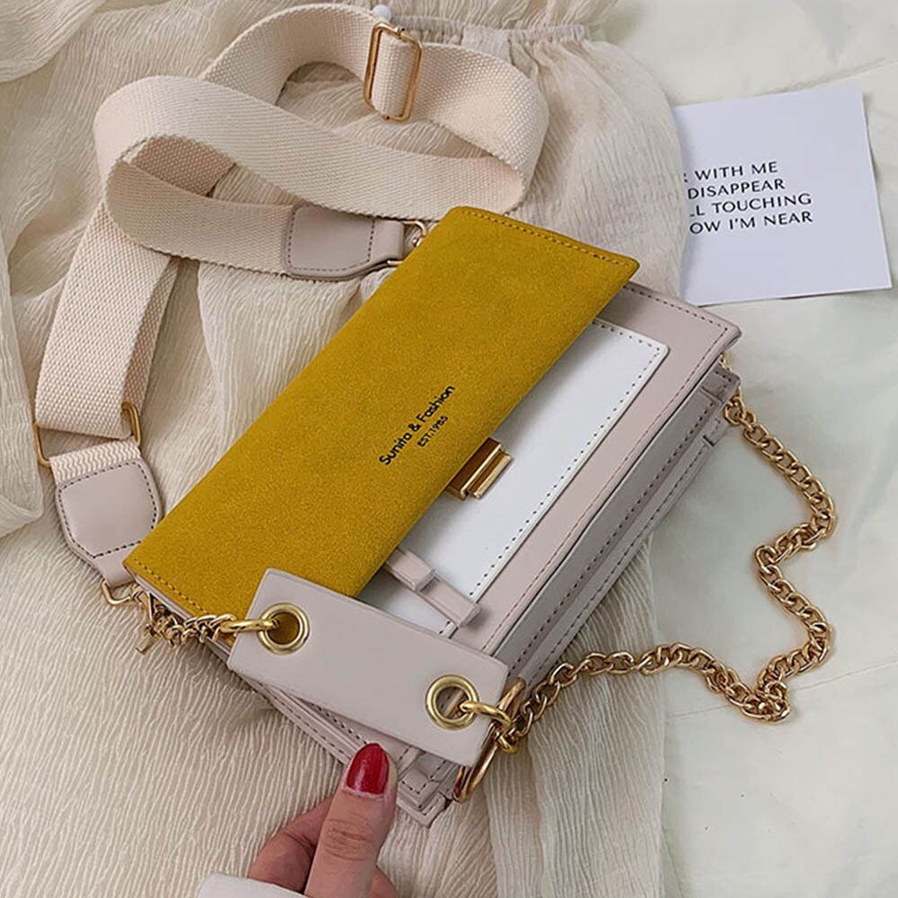 Modern Leather Tote Bag