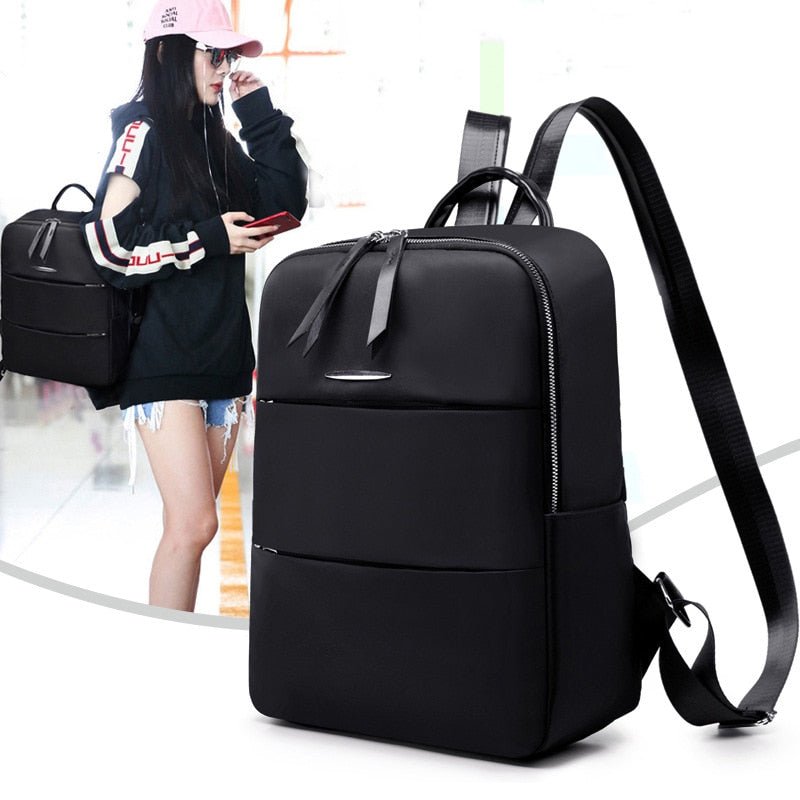 Round Oxford Cloth Backpack
