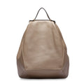 Compact Genuine Leather Backpack