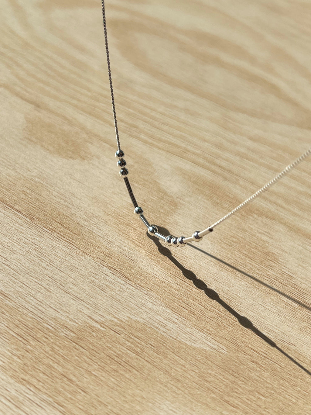 Morse Code Necklace - A Message Between Us