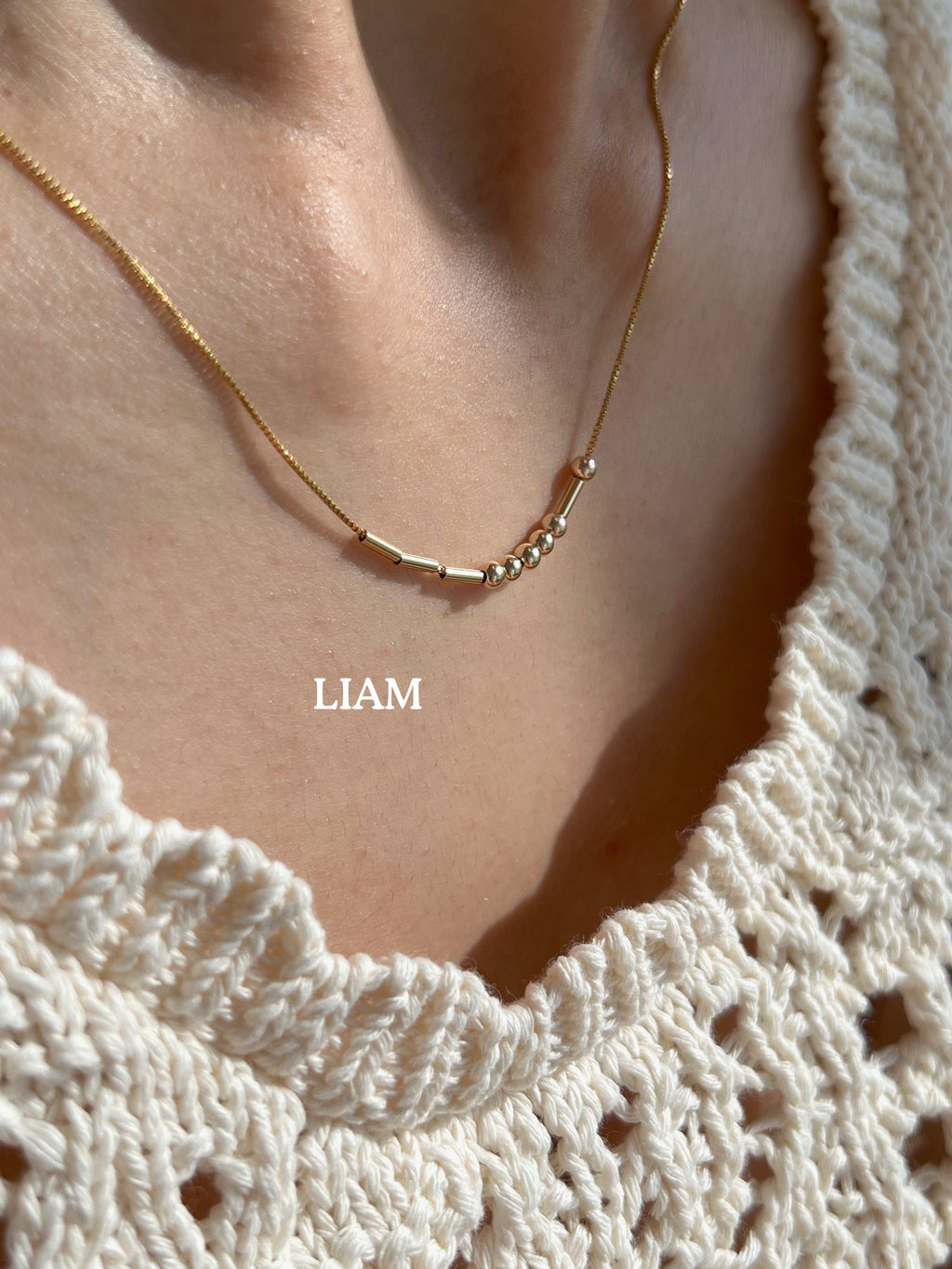 Morse Code Necklace - A Message Between Us