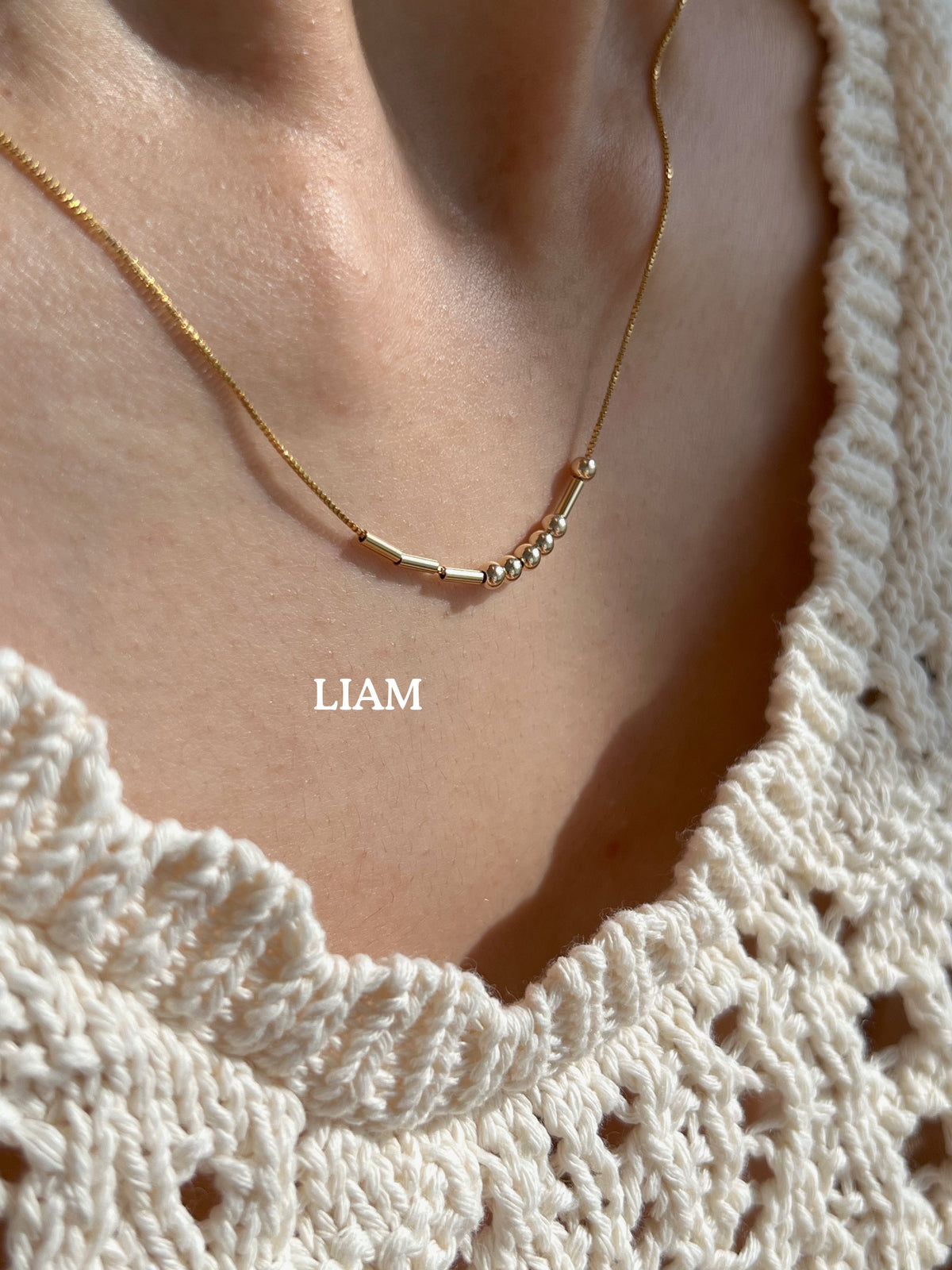 Morse Code Necklace - A Message Between Us