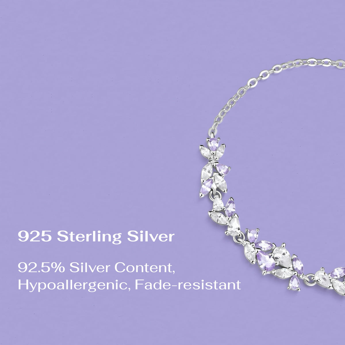Smart Bracelet in Sterling Silver