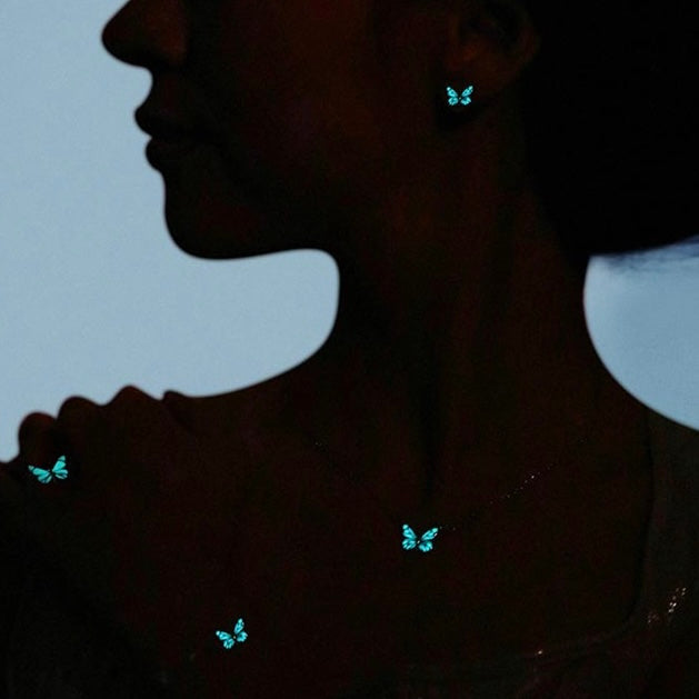 Butterfly Sterling Silver Jewelry Set