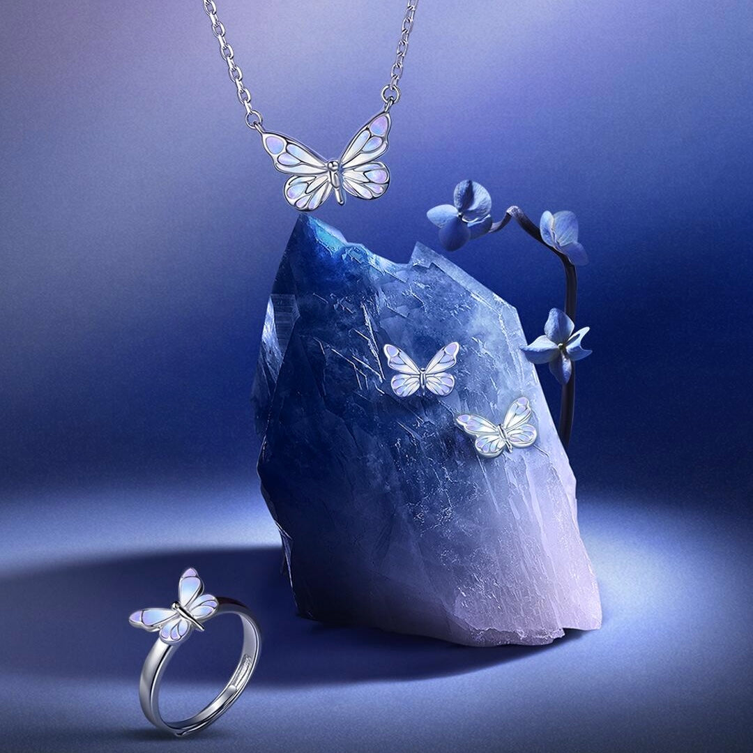 Timeless Butterfly Jewelry Set