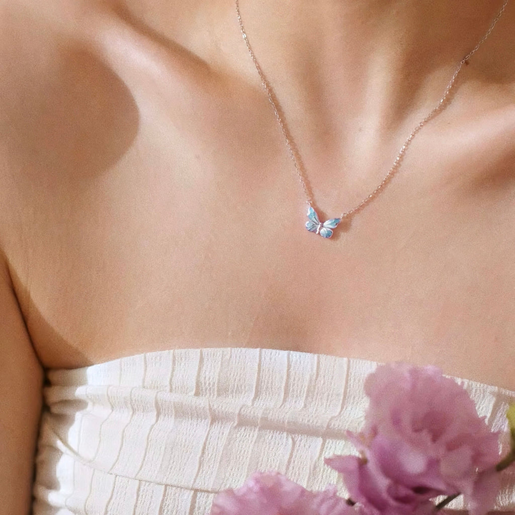 Refined Butterfly Necklace