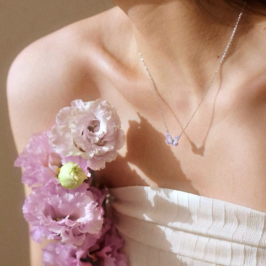 Statement Butterfly Jewelry Set