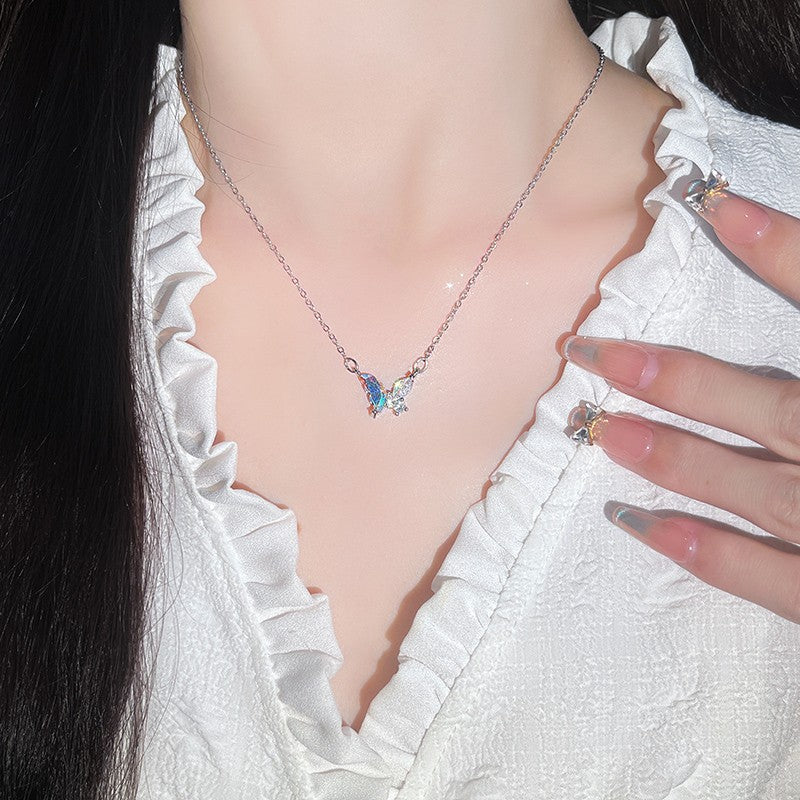 Necklace with Butterfly Detail