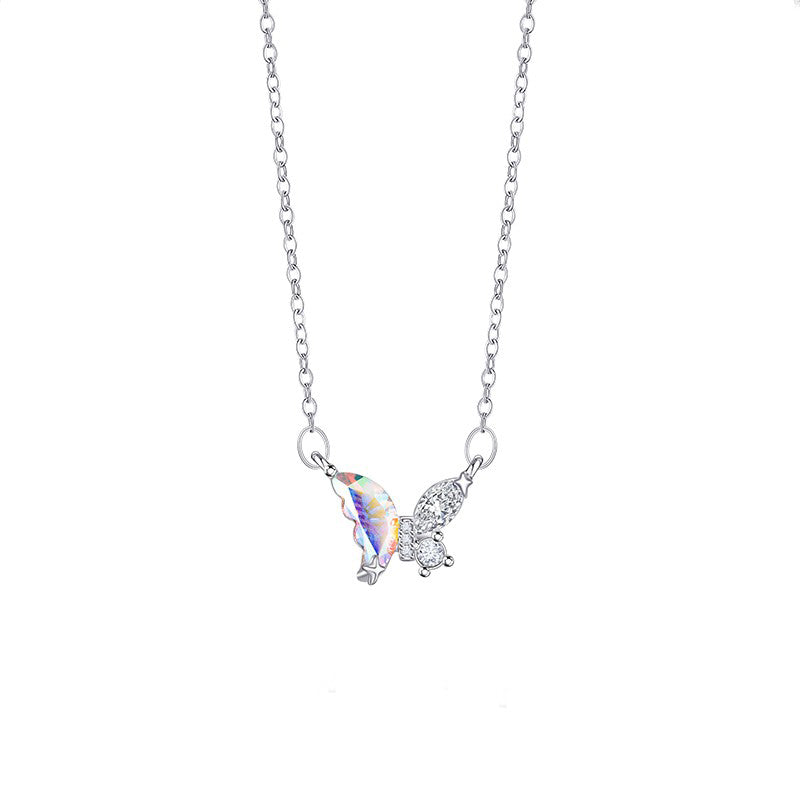 Necklace with Butterfly Detail