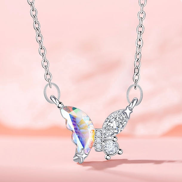Necklace with Butterfly Detail