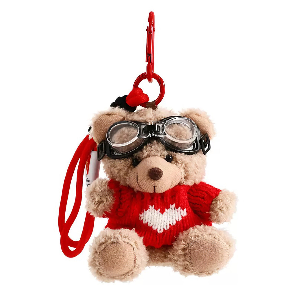 Aviator Teddy Bear Charm