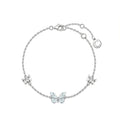 Butterfly Sterling Silver Bracelet