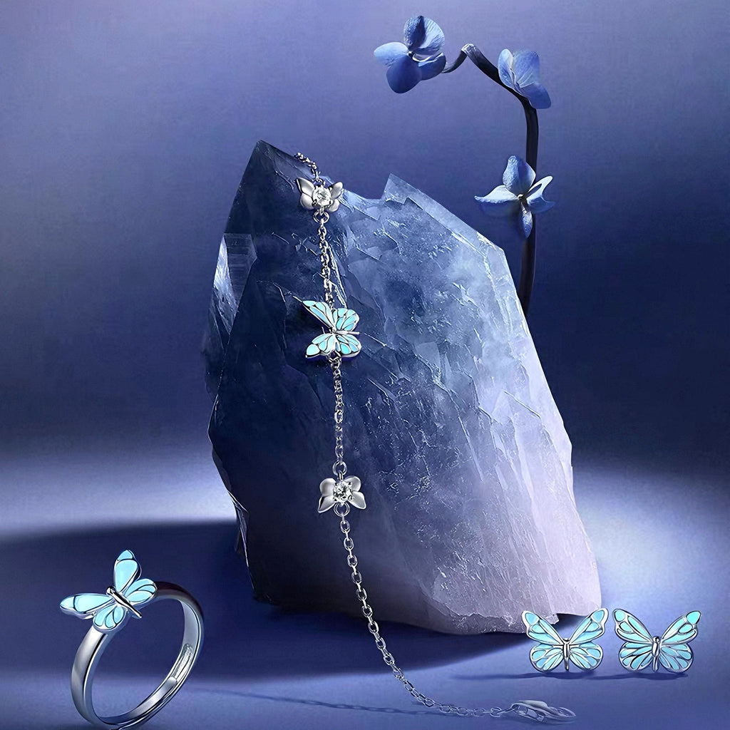 Butterfly Sterling Silver Bracelet