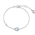 Sterling Silver Bracelet with Mermaid Detail