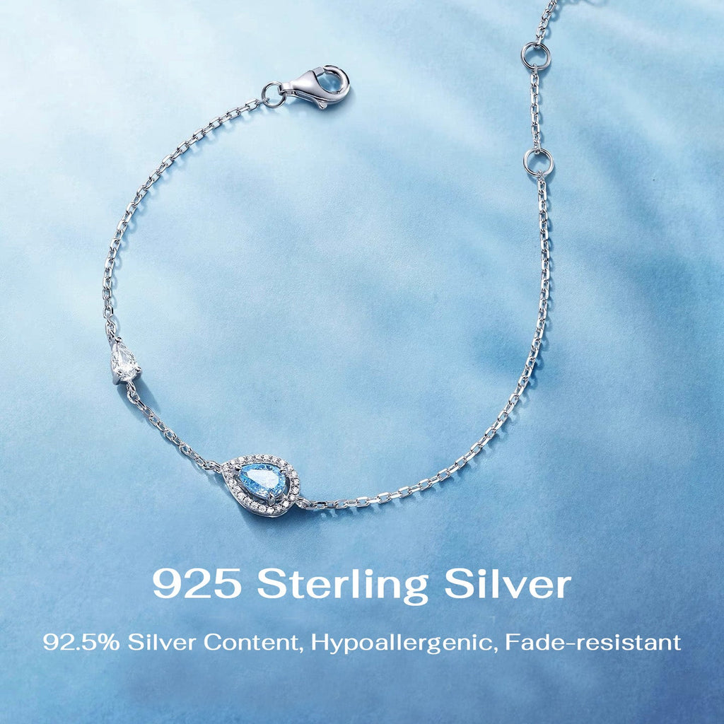 Sterling Silver Bracelet with Mermaid Detail