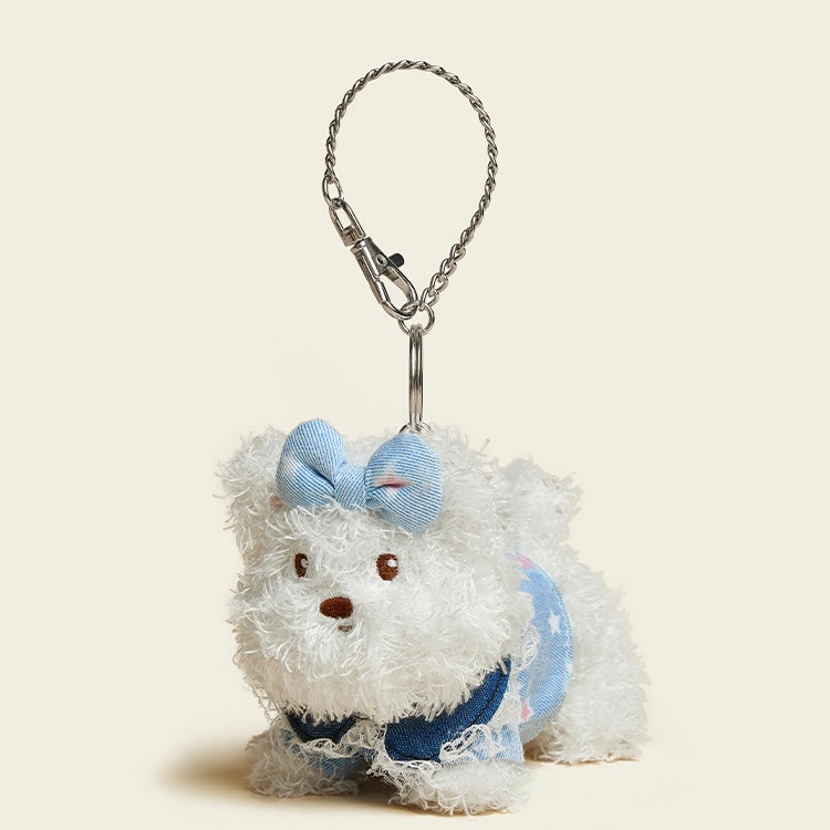 Denim Pup Charm
