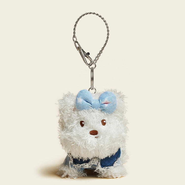 Denim Pup Charm