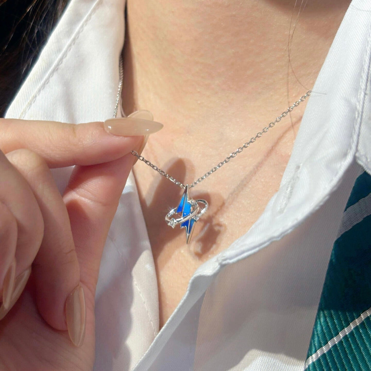 Exquisite Necklace in Sterling Silver