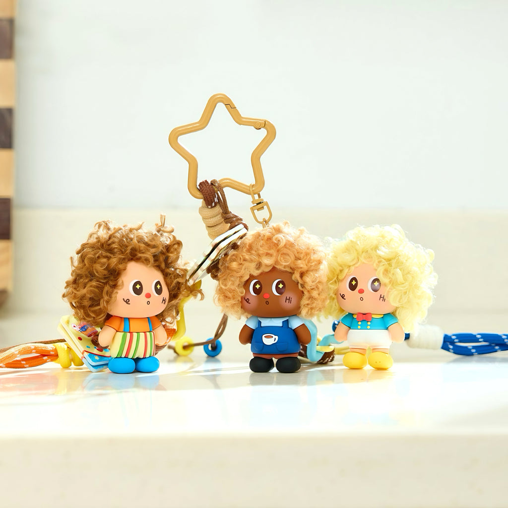Ringlet Doll Charm