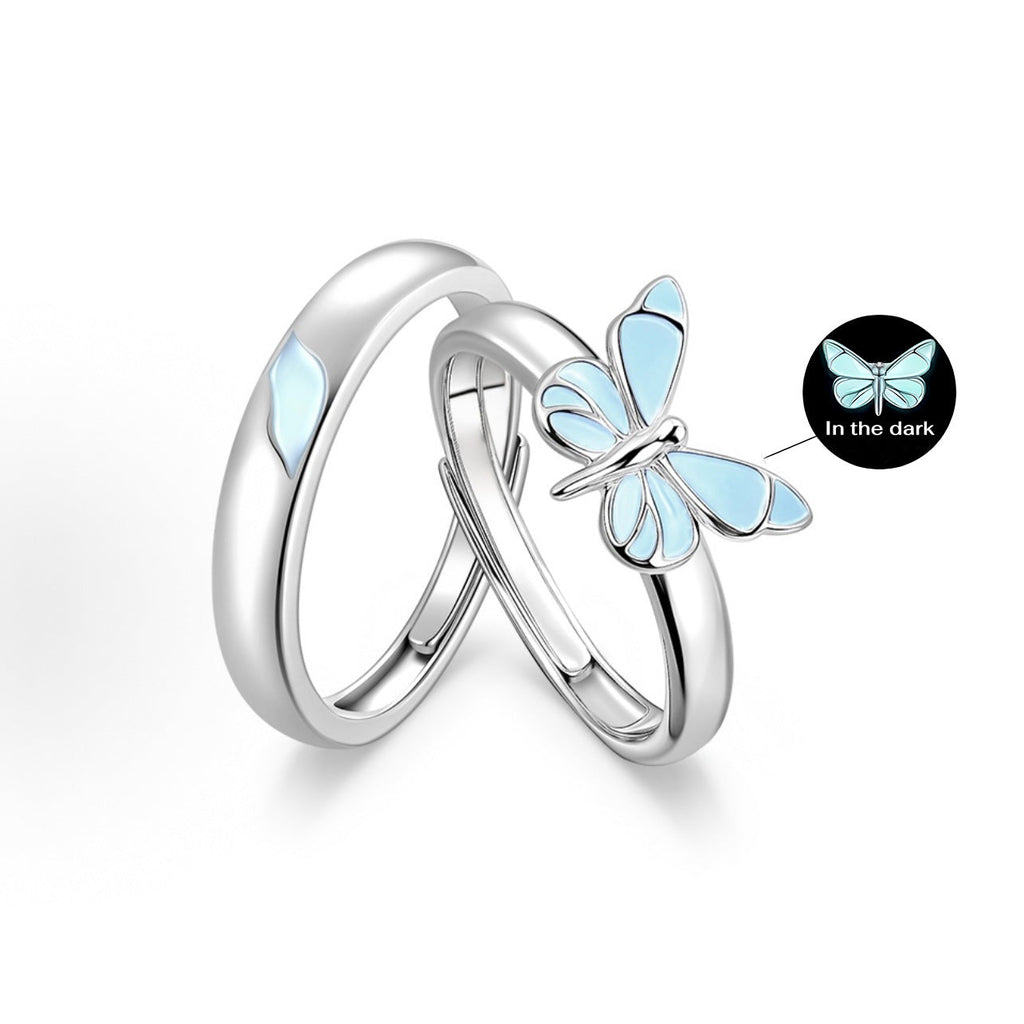 Dainty Butterfly Ring
