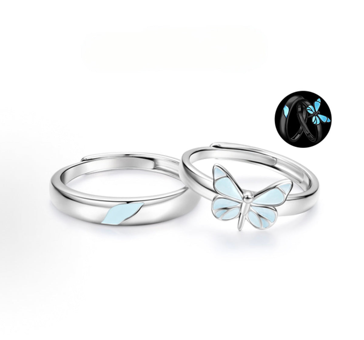 Dainty Butterfly Ring