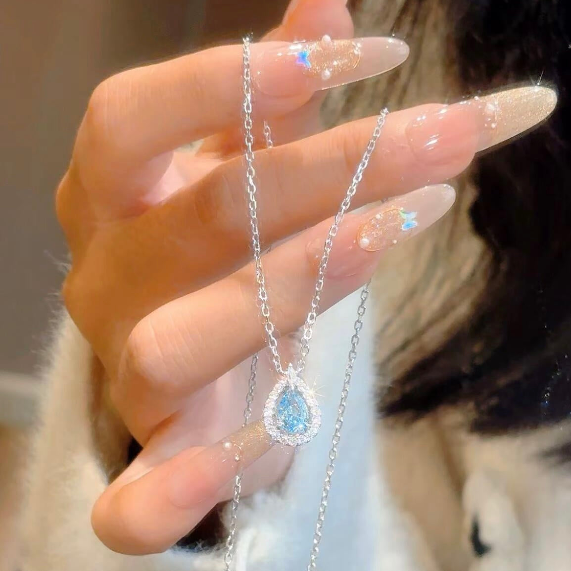 Mermaid Sterling Silver Necklace