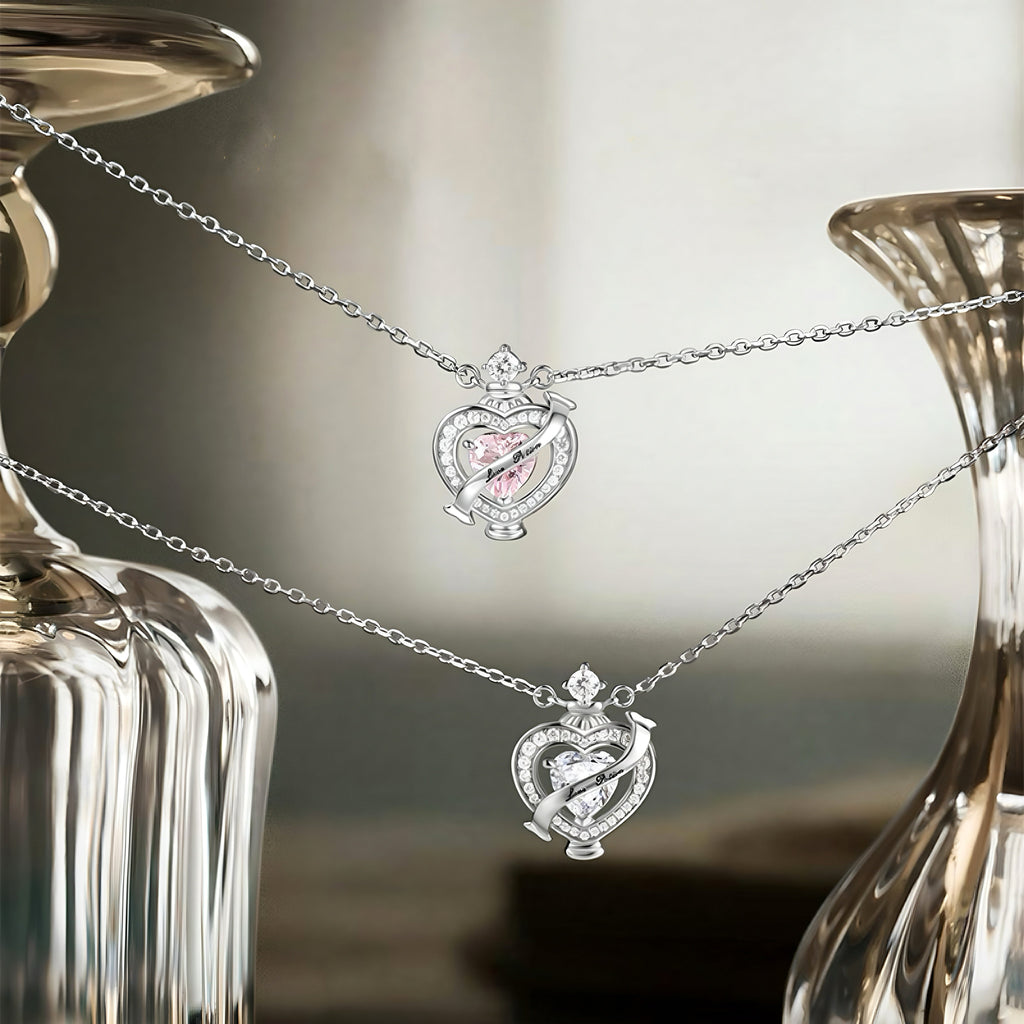 Sculpted Necklace in Sterling Silver