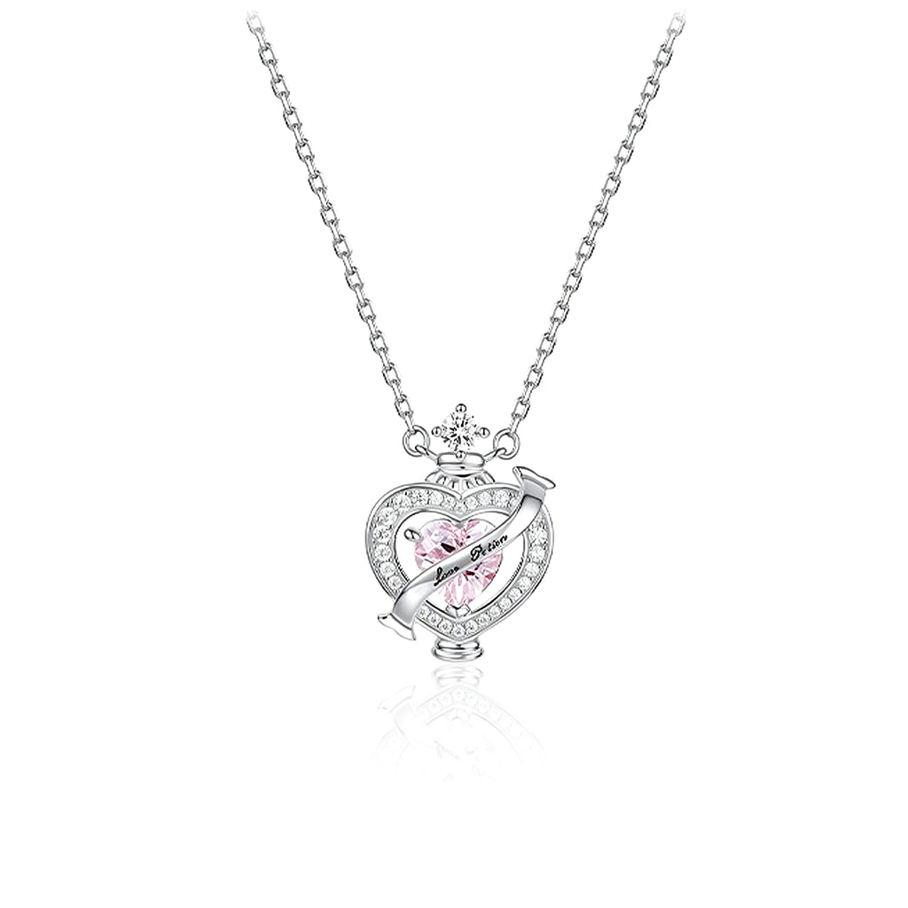 Sculpted Necklace in Sterling Silver