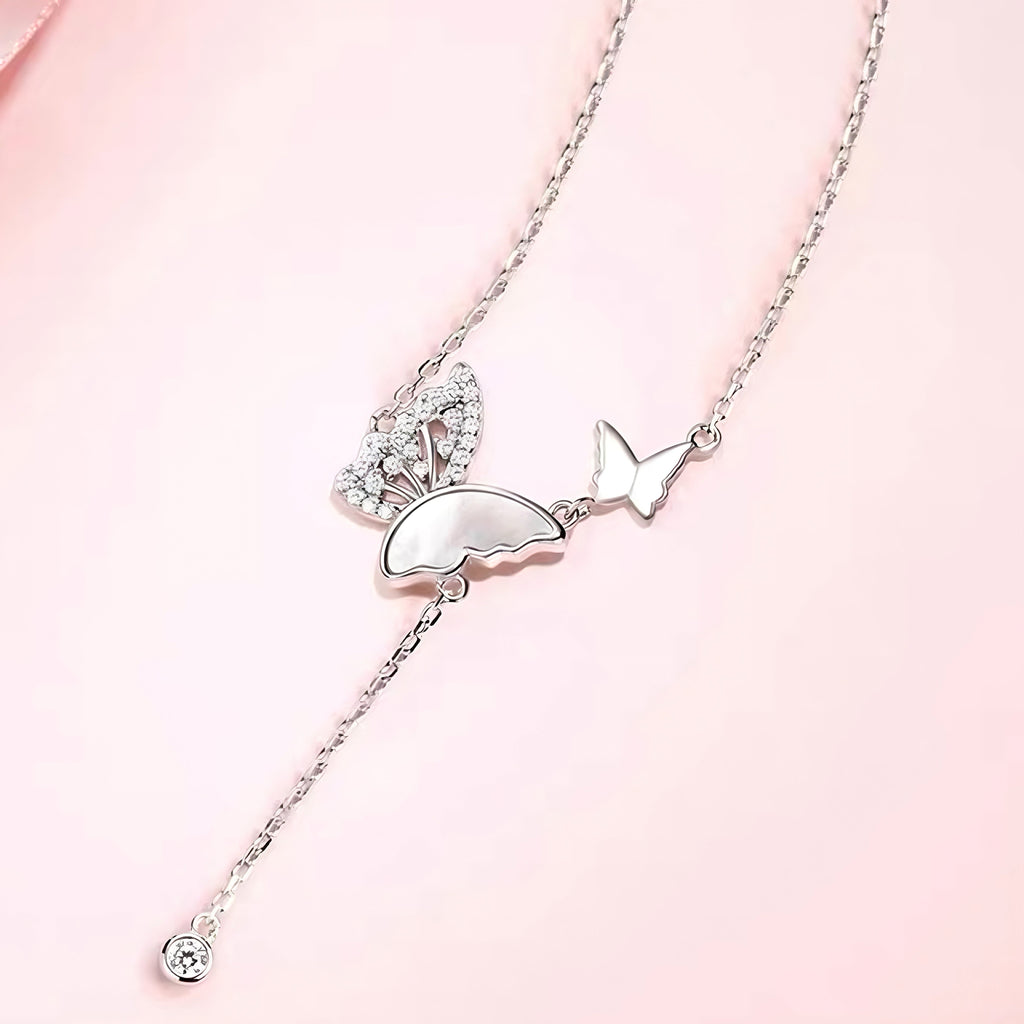 Subtle Butterfly Necklace