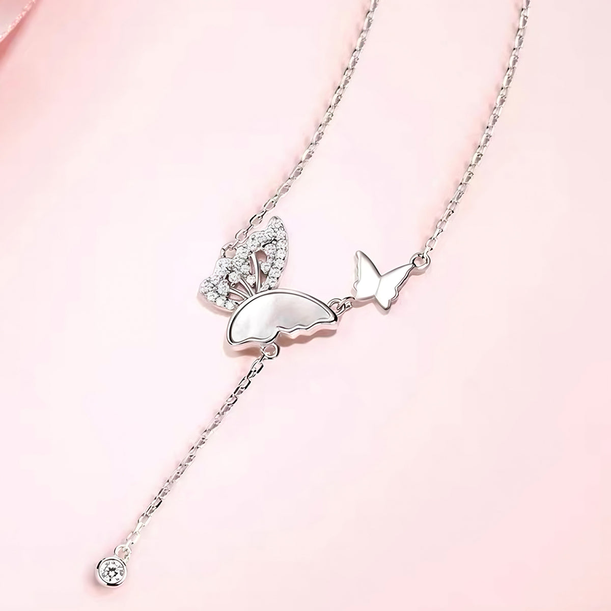 Subtle Butterfly Necklace