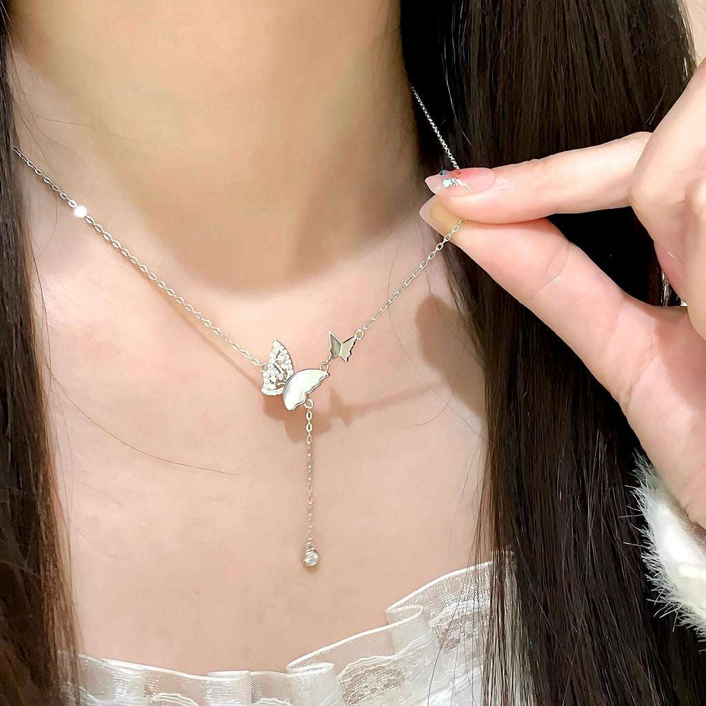 Subtle Butterfly Necklace