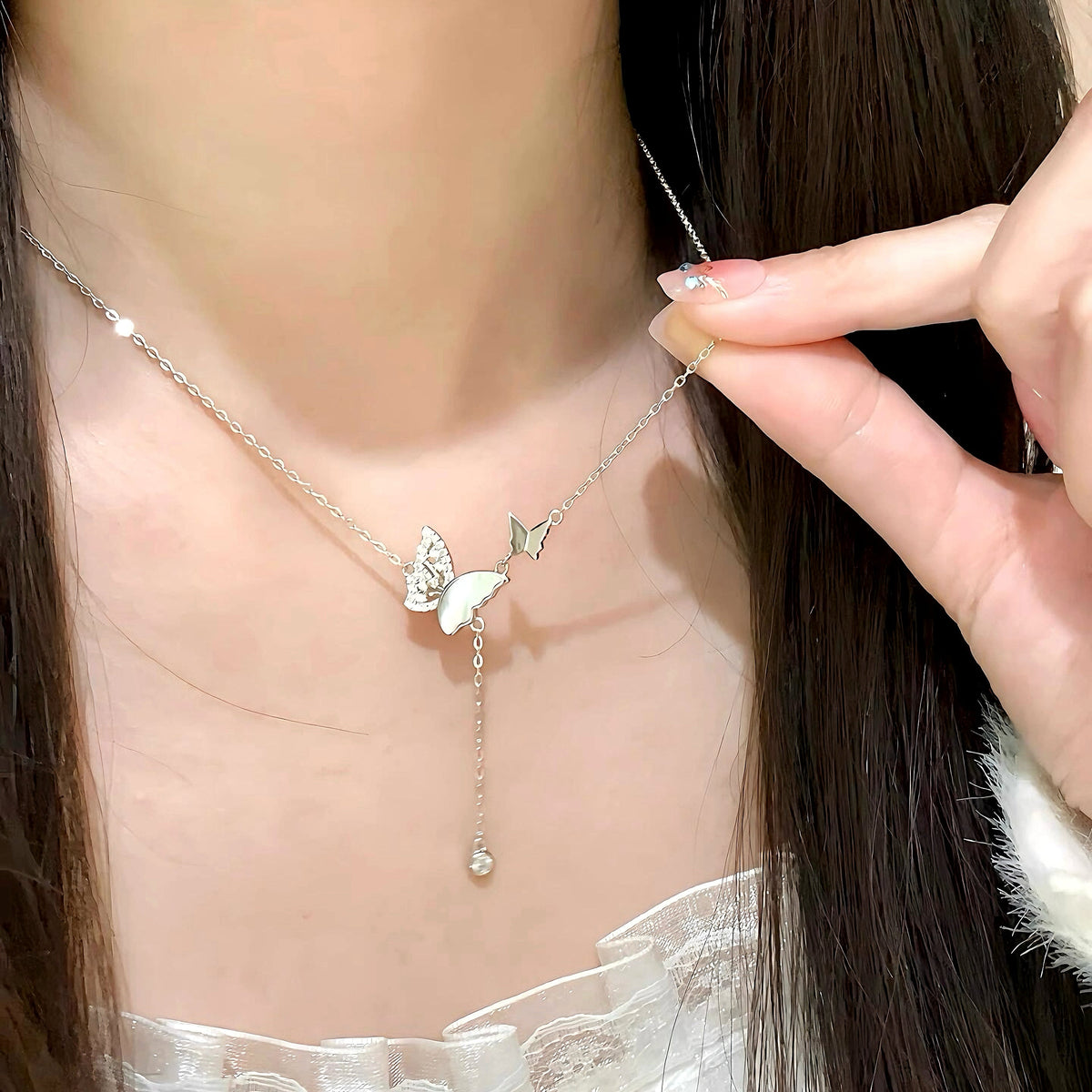Subtle Butterfly Necklace