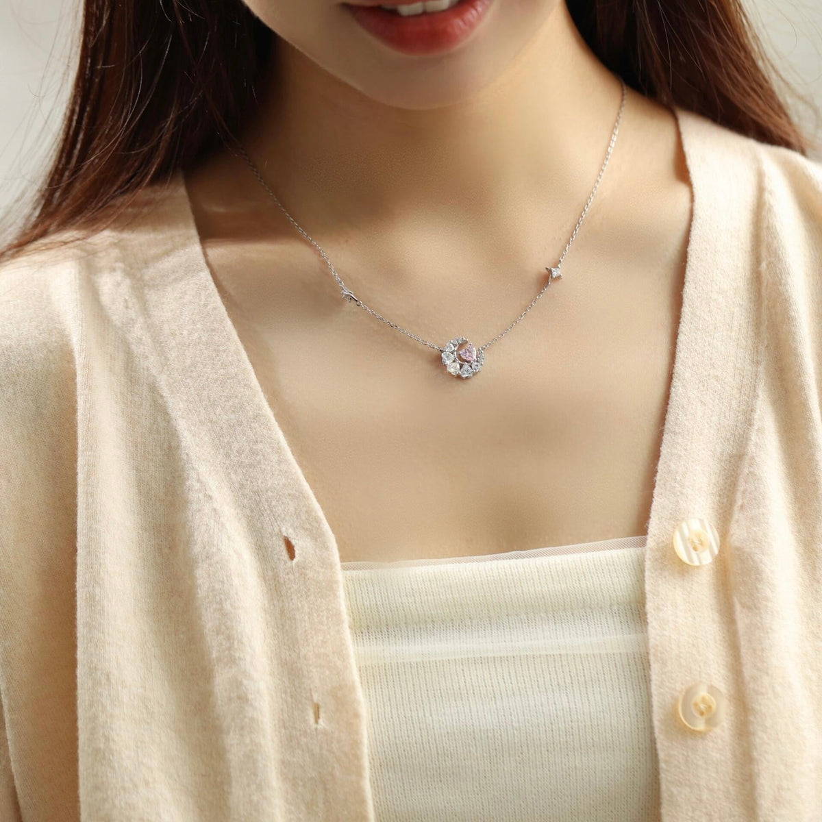 Streamlined Heart Necklace