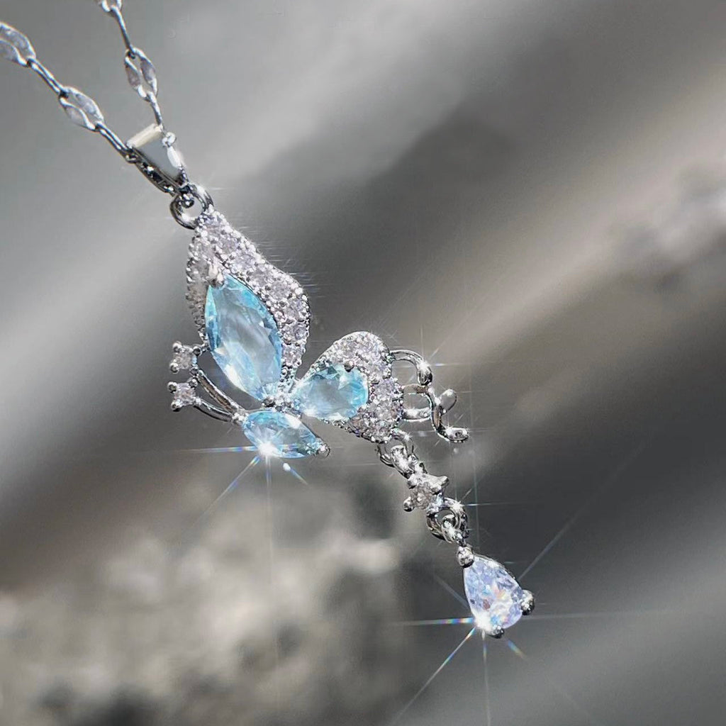 Butterfly Sterling Silver Necklace